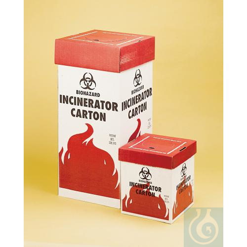 SP Bel-Art Cardboard Biohazard Incinerator - Luminix Health