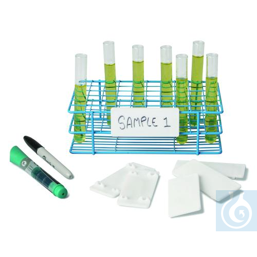 SP Bel-Art Polypropylene Wire Rack I.D. Tags; 3½ - Luminix Health