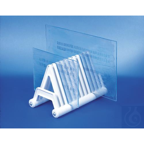 SP Bel-Art Electrophoresis Gel Plate Rack;Plastic, 8 x 15 x 9 in. - Luminix Health