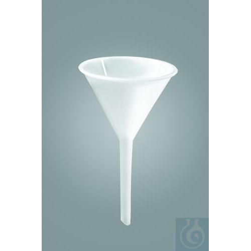 SP Bel-Art Polypropylene 75ml Heavy-Duty LongStem Funnels (Pack of 6) - Luminix Health