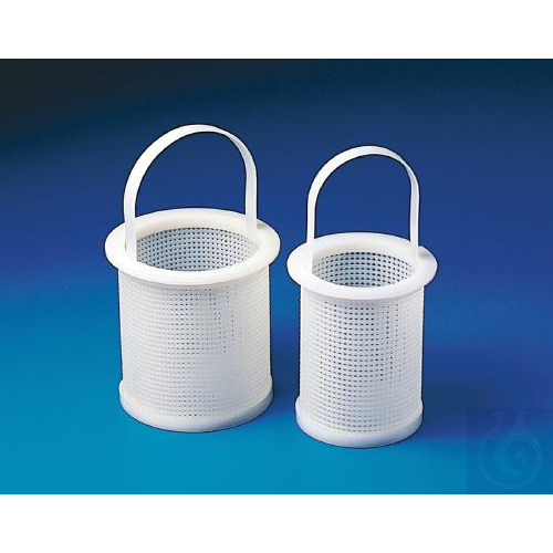 SP Bel-Art Polyethylene Straining Basket; 5 in. O.D., 4¼ in. I.D., 5 in. Height - Luminix Health
