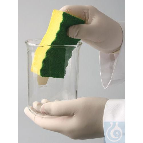 SP Bel-Art Cleanware Polyurethane GlasswareScrubbing Sponge; 4¼ x 2½ x 1 in. - Luminix Health