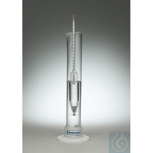Image of SP Bel-Art Clear Polycarbonate Hydrometer Jar - Luminix Health