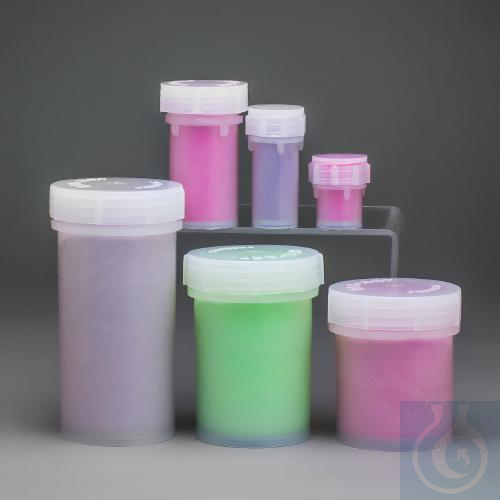 Image of SP Bel-Art Chemical 90cc Polyethylene Containers;Screw Cap, 54mm Closure (Pack - Luminix Health