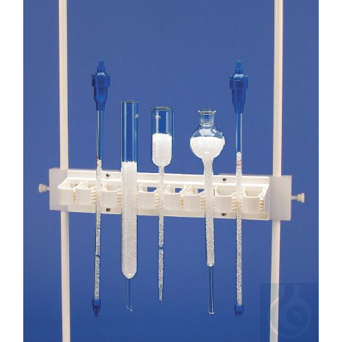 SP Bel-Art Chromatography Column Holder; 12¼ x 2½in. for up to 8 1³/16 in. - Luminix Health