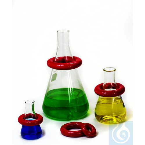 SP Bel-Art Round 0.5lb Lead Ring Flask Weight - Luminix Health
