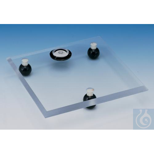 Image of SP Bel-Art Acrylic Leveling Table; 8 x 8 x ? in. - Luminix Health