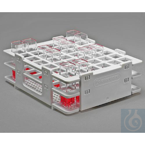 Image of SP Bel-Art No-Wire Cuvette Rack; For 10mm - Luminix Health
