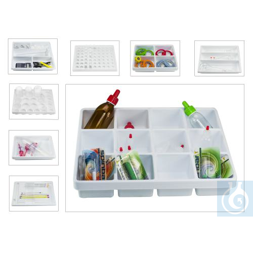 Image of SP Bel-Art Lab Drawer 12 Compartment Tray for - Luminix Health