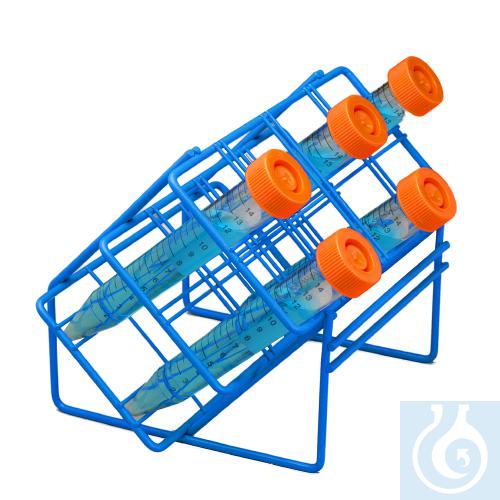 SP Bel-Art Poxygrid Tube Slant Rack; For 50mlTubes, 8 Places - Luminix Health