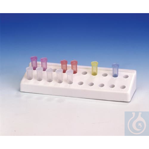 SP Bel-Art Microcentrifuge Tube Rack; For 1.5mlTubes, 20 Places - Luminix Health