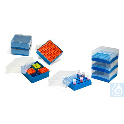 Image of SP Bel-Art Polypropylene Freezer Box; For 5ml/13- - Luminix Health