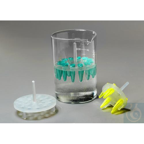 SP Bel-Art ProCulture Round MicrocentrifugeFloating Bubble Rack; For 0.5ml - Luminix Health