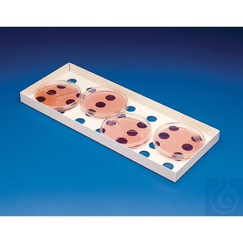 SP Bel-Art Petri Dish Incubation Tray; 13¾ x 5? x? in., Steel - Luminix Health