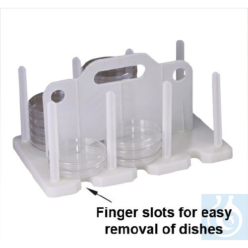 Image of SP Bel-Art 72mm Contact Plate Rack; 60 Places, - Luminix Health