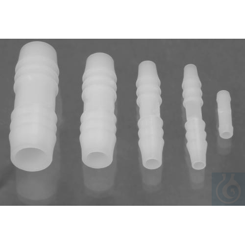 SP Bel-Art Straight Tubing Connectors for ³/16 in.Tubing; Polypropylene (Pack of - Luminix Health