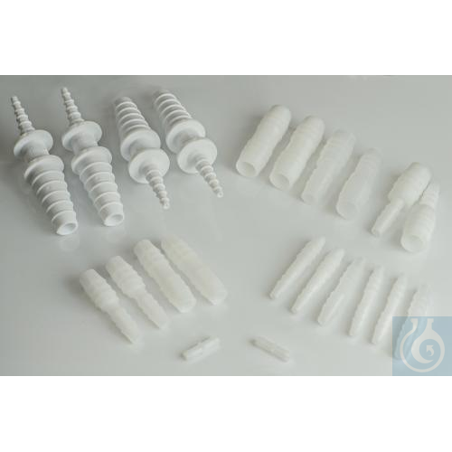 Image of SP Bel-Art Tubing Connector 22-Piece Assortment;Polypropylene - Luminix Health