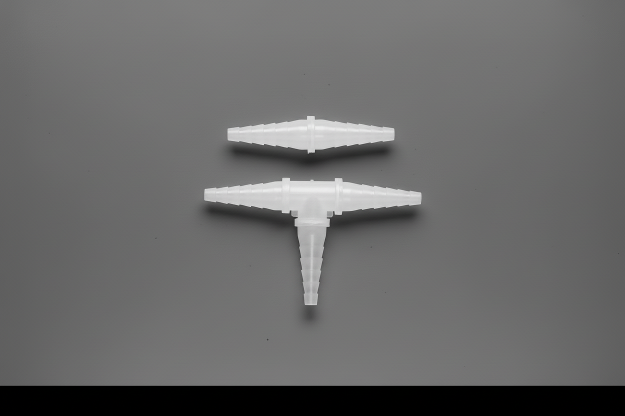 SP Bel-Art “5 in 1” “T” Tubing Connectors; 4? in.x 2? in. Branch; Polypropylene - Luminix Health