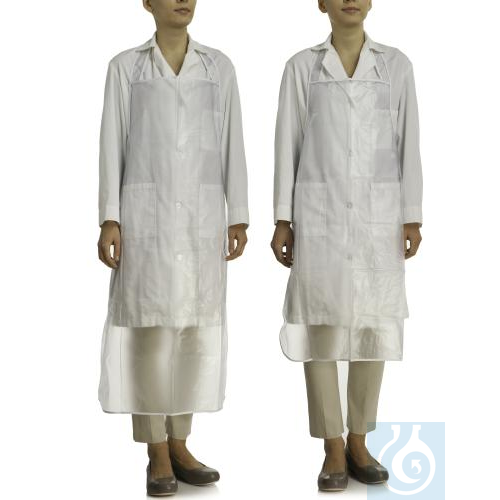 SP Bel-Art Vikem Vinyl Apron, 42 x 36 in. - Luminix Health