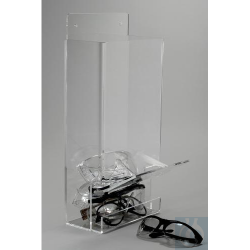 SP Bel-Art Safety Eyewear Dispenser; Acrylic, 8 x4 x 19 in. - Luminix Health