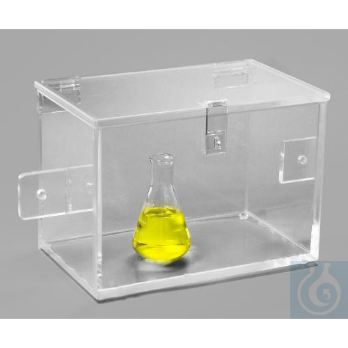 SP Bel-Art Beta-Safe Storage Box; Acrylic, 10L x6W x 7H in. - Luminix Health