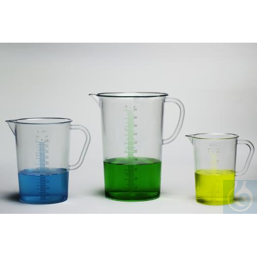 Image of SP Bel-Art Tall Form 1000ml Clear TPX Graduated - Luminix Health