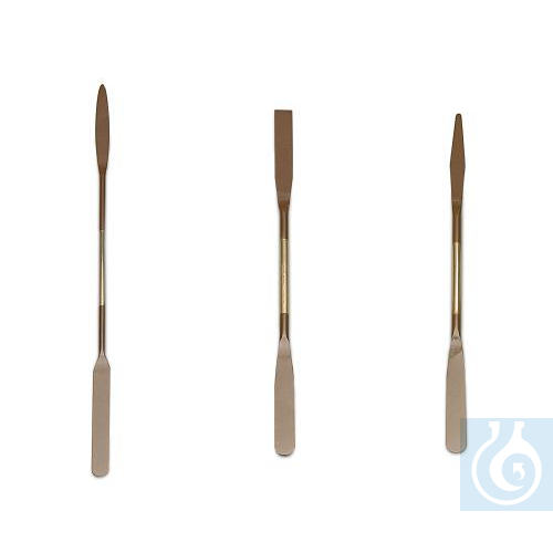 SP Bel-Art Stainless Steel Micro Spatula; Teflon,0.105 D x 7½ in. L, Tapered to - Luminix Health