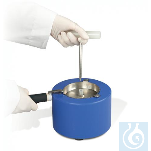 SP Bel-Art Liquid Nitrogen Cooled Mini Mortar andPestle Set; 6½ x 4½ in. - Luminix Health