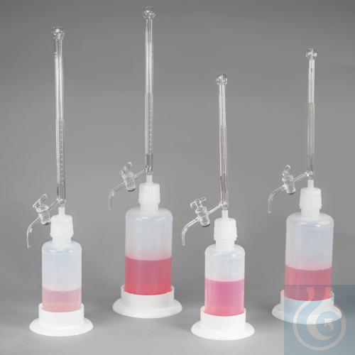 Image of SP Bel-Art Borosilicate Glass 10ml Automatic SelfZeroing Burette; 1000ml - Luminix Health