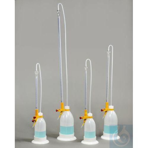 Image of SP Bel-Art Glass 10ml Automatic Burette; 500mlReservoir - Luminix Health