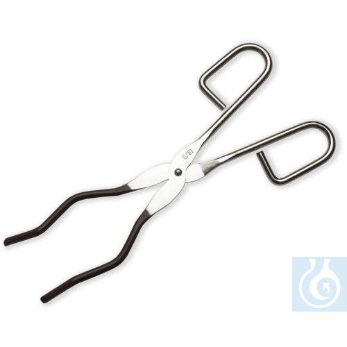 SP Bel-Art Stainless Steel Tongs; 9 in., TeflonFEP - Luminix Health