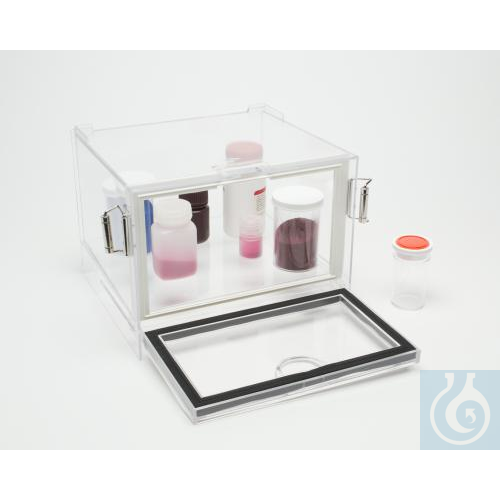 SP Bel-Art Dry-Keeper Small, Stacking PolystyreneDesiccator Cabinet; 0.14 cu. - Luminix Health