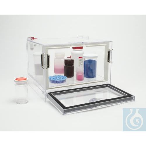 SP Bel-Art Dry-Keeper Small, Stacking PolystyreneGas-Purge Desiccator Cabinet; - Luminix Health
