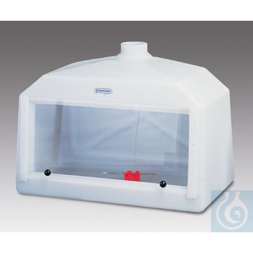 SP Bel-Art Large Molded Polyethylene Fume Hoodwith Acrylic Sash; 42 x 20 x 30 - Luminix Health