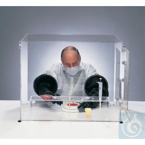 SP Bel-Art sidENTRY Glove Box; 30 x 24 x 24 in. - Luminix Health