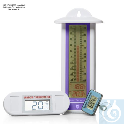 SP Bel-Art, H-B DURAC Probeless ElectronicIndoor/Outdoor Thermometer; -40/50C - Luminix Health