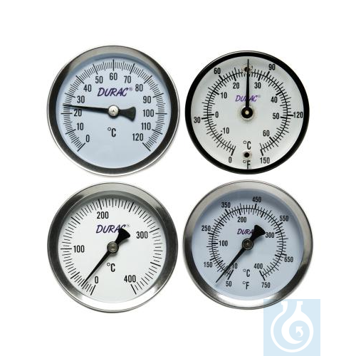 SP Bel-Art, H-B DURAC Bi-Metallic SurfaceTemperature Thermometer; 10/400C - Luminix Health