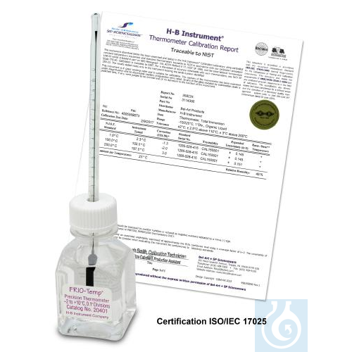 Image of SP Bel-Art, H-B FRIO-Temp RefrigeratorVerification Thermometer with - Luminix Health