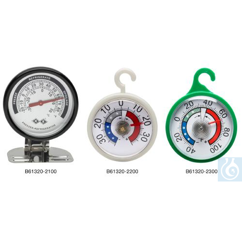 SP Bel-Art, H-B DURAC Bi-MetallicRefrigerator/Freezer Thermometer; -30 to 30C - Luminix Health