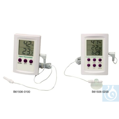 SP Bel-Art, H-B DURAC Dual Zone ElectronicThermometer-Hygrometer; 0/50C - Luminix Health