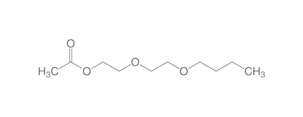 Diethylene glycol monobutylether acetate, min. 97 %, pure, 1 l, glass - Luminix Health