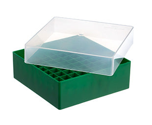 Cryo rack for 81 CRYO.S, PP, green, lid natural, 121