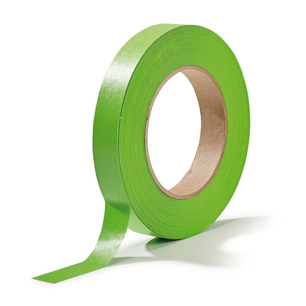 Roti®-Tape-marking tapes, green, L 55 m, W 19.1 mm, inner-Ø 7.62 cm, 1 roll(s) - Luminix Health