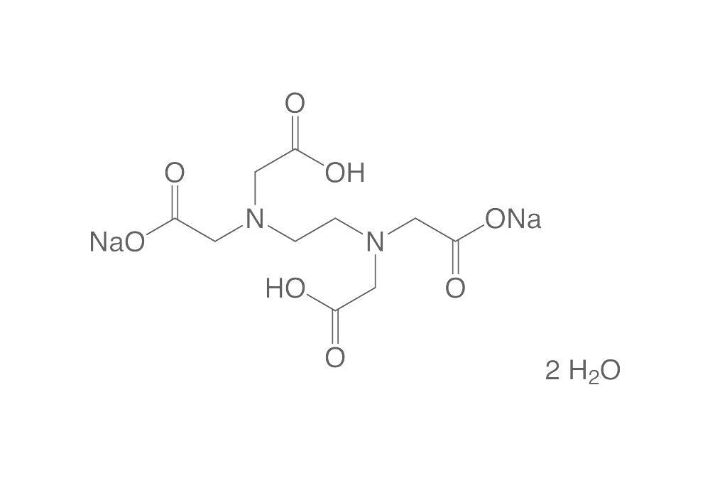 Ethylenediamine tetraacetic acid Na2, dihydrate 2 H2O, min. 99 %, pure, 500 g - Luminix Health