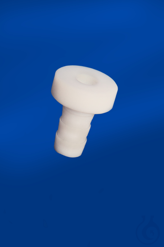 Image of Adapter for tubes, Ø 3 mm and 1/8'', PTFE, Ø 20 mm - Luminix Health