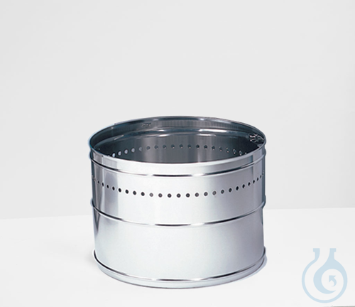 Image of Stainless steel bucket round - Luminix Health