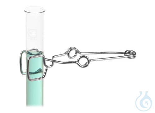 Image of Test tube holder nickel plated, L=130mm - Luminix Health