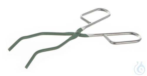 Image of Crucible tong with ridges, PTFE-Coating, L=200mm - Luminix Health