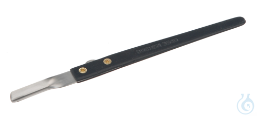 Vibro spatula 18/10 steel, L=190mm, blade 50x12mm - Luminix Health