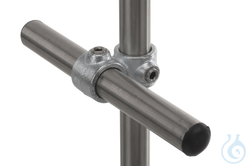 Image of Crossover f. 2 tubes, malleable cast, iron, d=26,9mm - Luminix Health